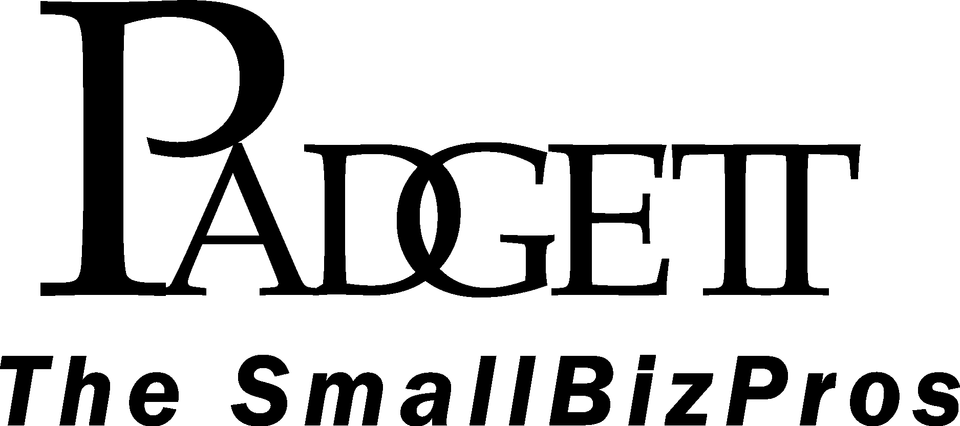 Padgett Black Logo Vector Logo